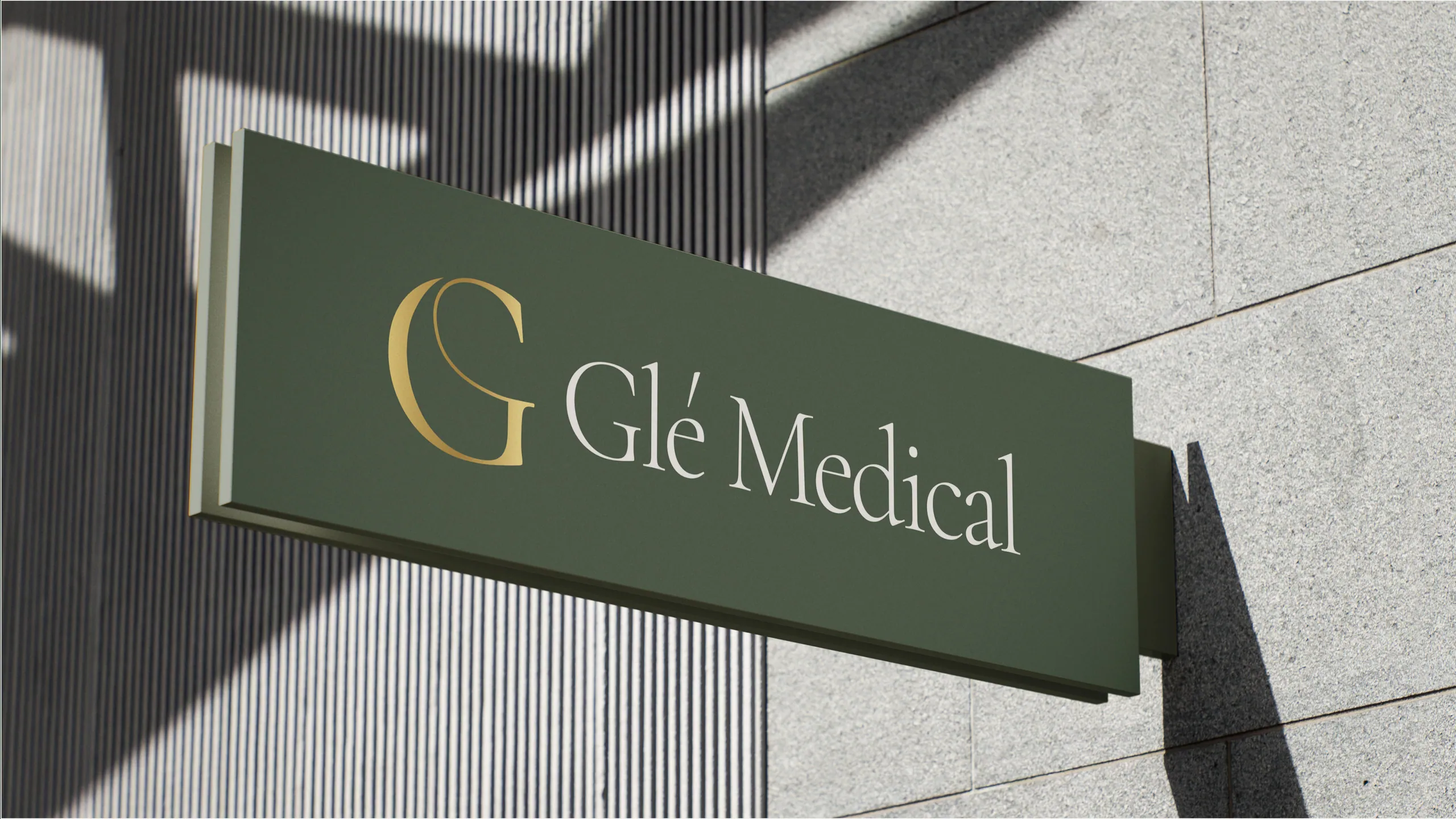 Glé Medical brand identity 2